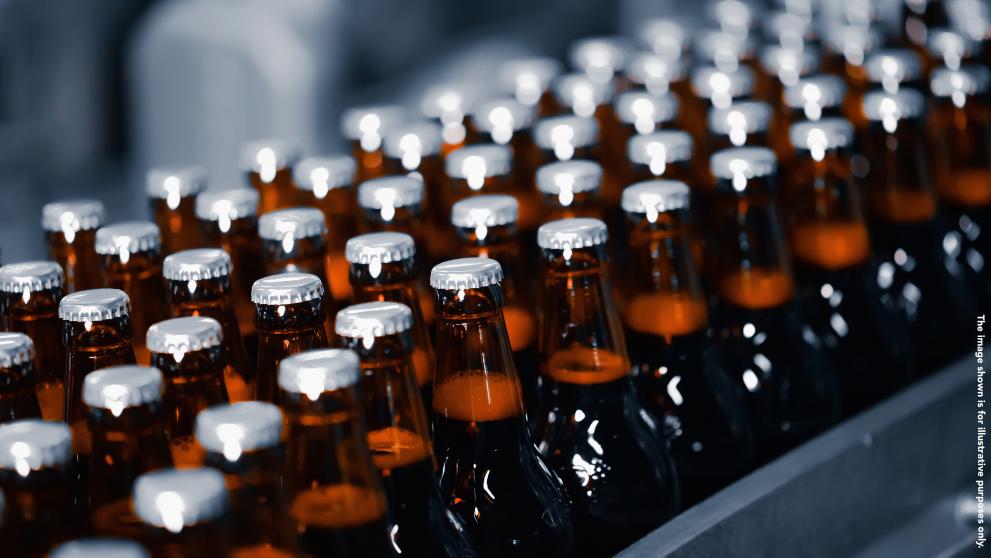 beer production line